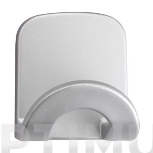 COLGADOR ADH PLATA MATE 68X60X