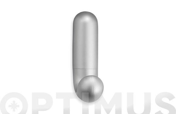 COLGADOR ADH PLATA MATE 107X30