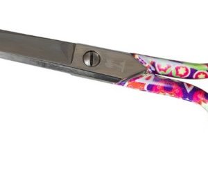 TIJERA COSTURA DECORADA ROJA 0