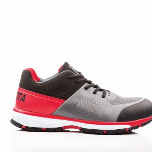 ZAPATO SEG T42 NEGRA/ROJA/GRIS