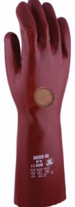 GUANTE QUIMICO M08 40CM RO PVC