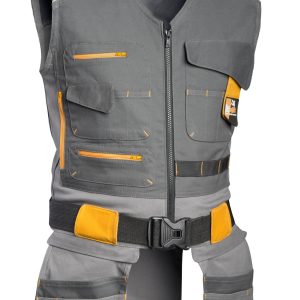 CHALECO TRABAJO TS GR 97%ALGO