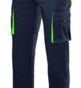 PANTALON TRABAJO 38 NEG/VER LI