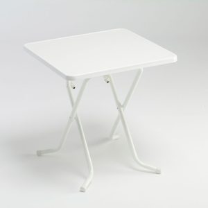 MESA JARD 70X70CM ACERO PLASTI