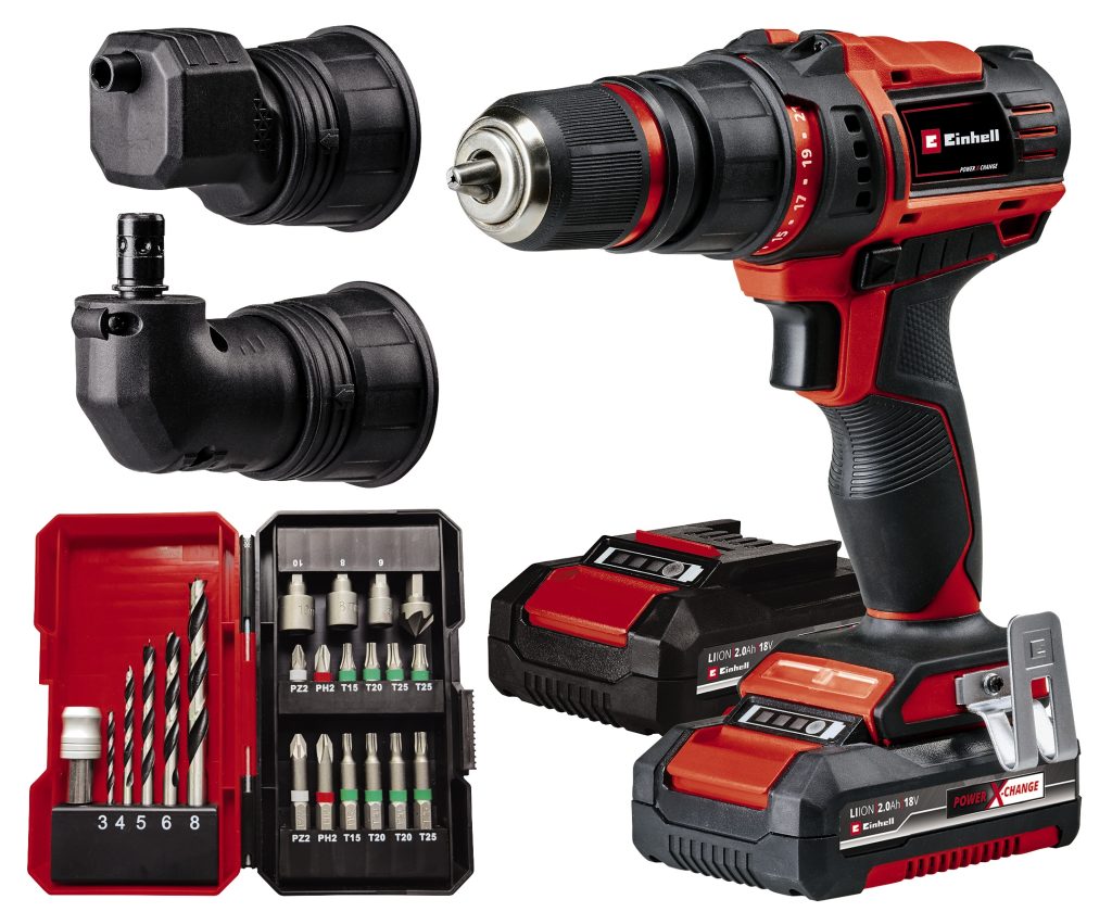 TALADRO 18V LI 2BAT 13MM TE-CD