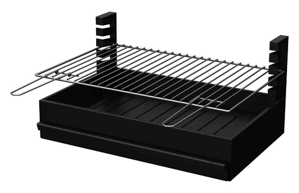 CAJON BARBACOA TRESMARES 54X35