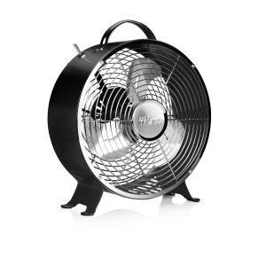 VENTILADOR SOBREMESA NEGRO Ø25
