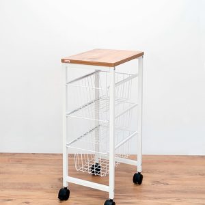 CARRO VERDULERO 3 CESTAS BL 99