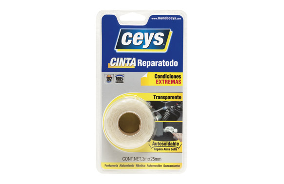 CINTA AUTOSOLDABLE 3MX25MM TRA
