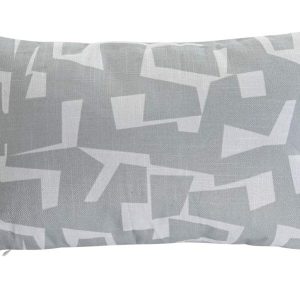 COJIN POLIESTER IMPRESO GRIS T