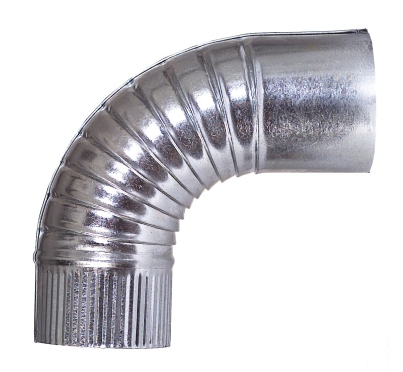 CODO T/ESTUFA 200 MM GALV AC 7