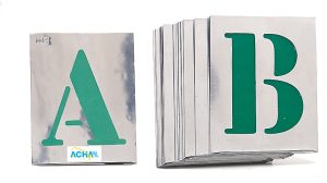 ABECEDARIO PINTAR/ROTULAR 080M