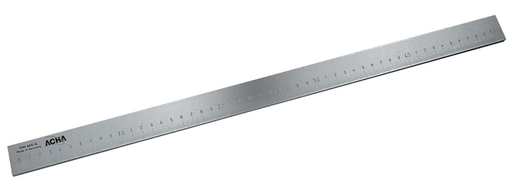 REGLA ACERO RÍG. PRECIS. DIN 8