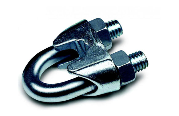 SUJETACABLE GALVANIZADO FORMA