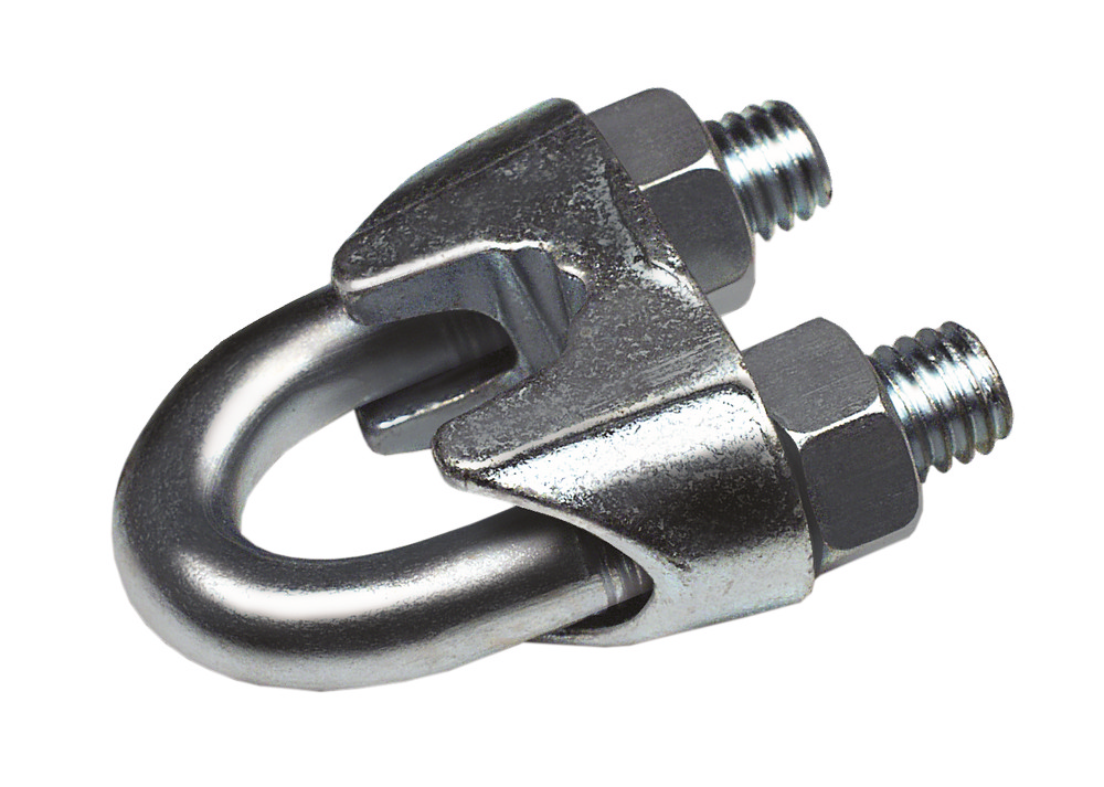 SUJETACABLE GALVANIZADO FORMA