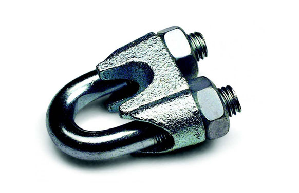 SUJETACABLE GALVANIZADO FORMA