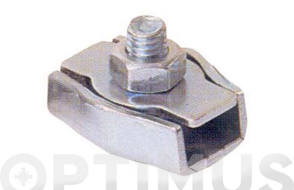 SUJETACABLE PLANO SIMPLE INOX