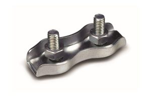 SUJETACABLE PLANO DOBLE PARA C