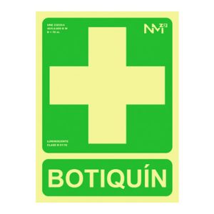 SEÑAL 210X300MM PVC LUMI BOTIQ