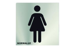 SEÑAL 120X120MM INOX ADH ASEOS