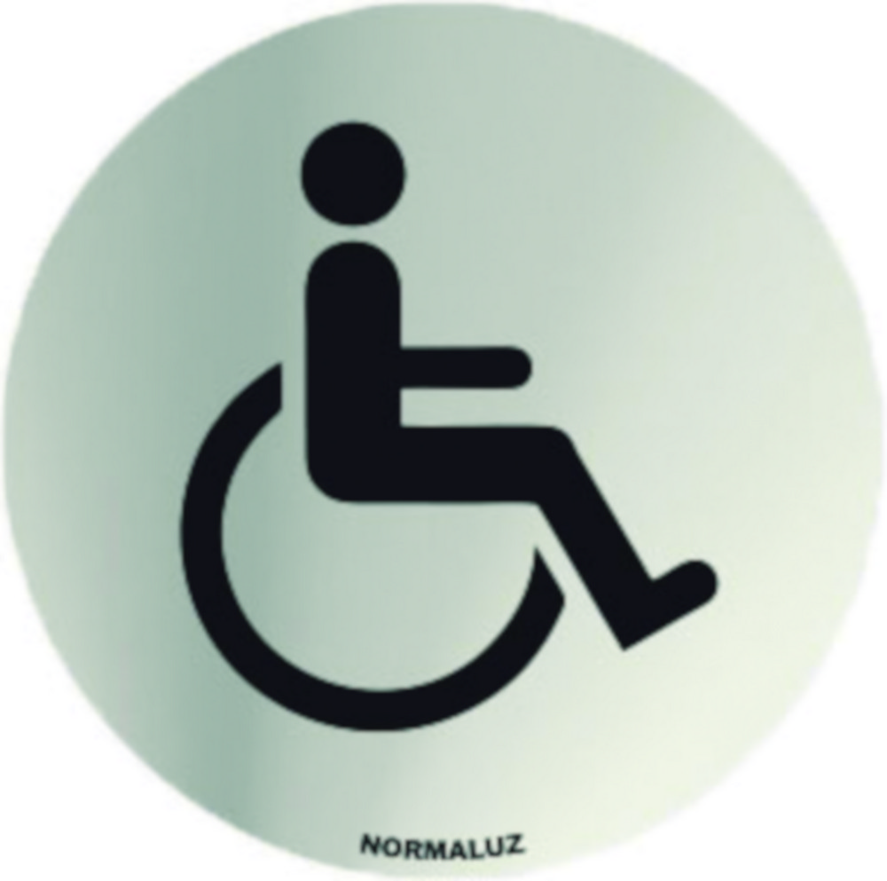 SEÑAL Ø 70MM INOX ADH MINUSVAL