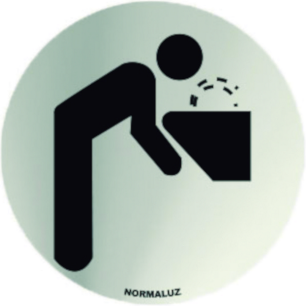 SEÑAL Ø 70MM INOX ADH FUENTE R