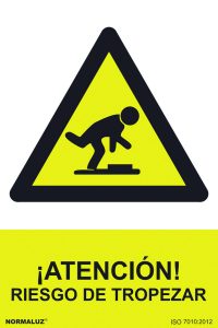 SEÑAL 210X300MM PVC ATENCIÓN,