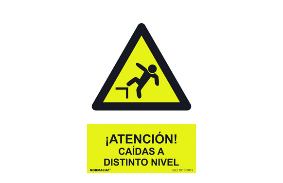 SEÑAL 210X300MM PVC ATENCIÓN,