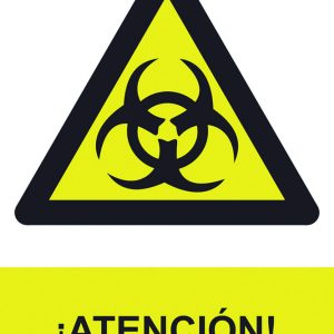 SEÑAL 210X300MM PVC ATENCIÓN,