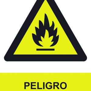 SEÑAL 210X300MM PVC PELIGRO, R