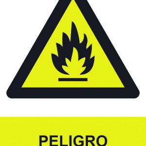 SEÑAL 210X300MM PVC PELIGRO GA