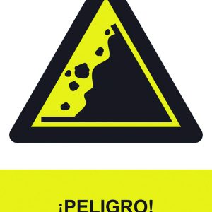 SEÑAL 210X300MM PVC PELIGRO DE