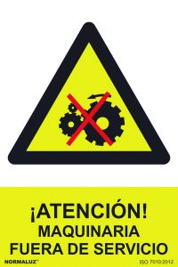 SEÑAL 210X300MM PVC ATENCIÓN,