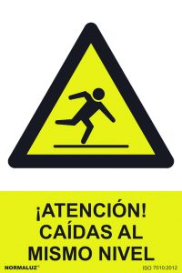 SEÑAL 210X300MM PVC ATENCIÓN,