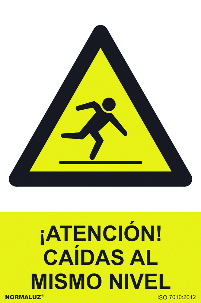 SEÑAL 210X300MM PVC ATENCIÓN,