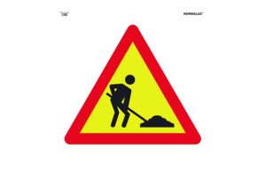 SEÑAL VIAL 700X700MM BOLSA TEX