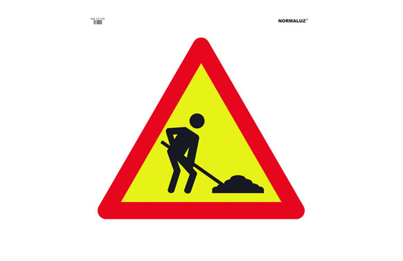 SEÑAL VIAL 700X700MM BOLSA TEX