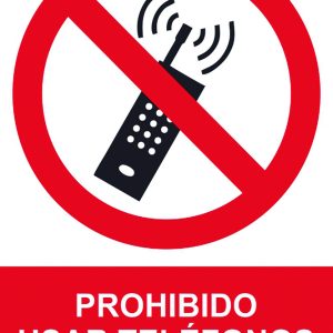 SEÑAL 210X300MM PVC PROHIBIDO