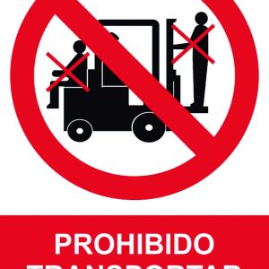 SEÑAL 210X300MM PVC PROHIBIDO