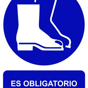 SEÑAL 210X300MM PVC USO OBLIGA