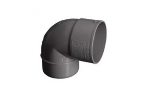 CODO EVAC M-H 87º 200MMØ PVC