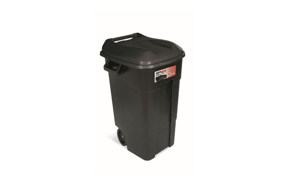CONTENEDOR BAS. 120LT C/RUED/A