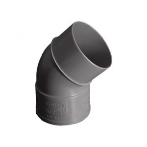 CODO EVAC M-H 45º 125MMØ PVC