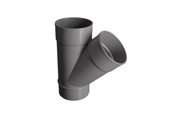 DERIVACION EVAC M-H 45º 125MMØ