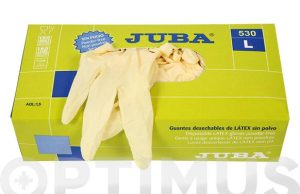 GUANTE LATEX DESECHABLE SIN PO