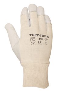 GUANTE PIEL FLOR CABRA DORSO A