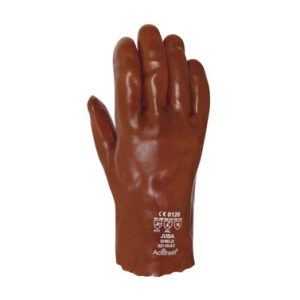 GUANTE PVC LISO SOPORTE ALGODO