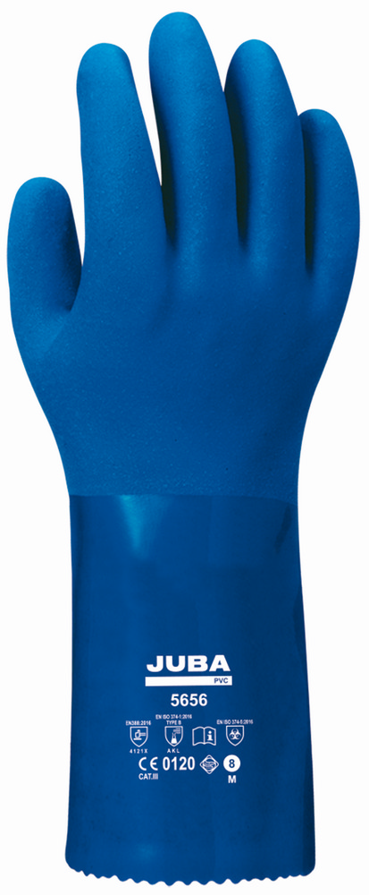 GUANTE PVC SOPORTE ALGODON TAL