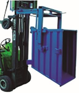 CONTENEDOR BASCULANTE ACERO 12