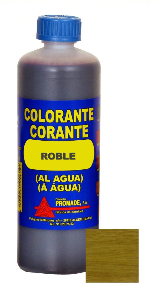 COLORANTE MADERA AL AGUA 500 M